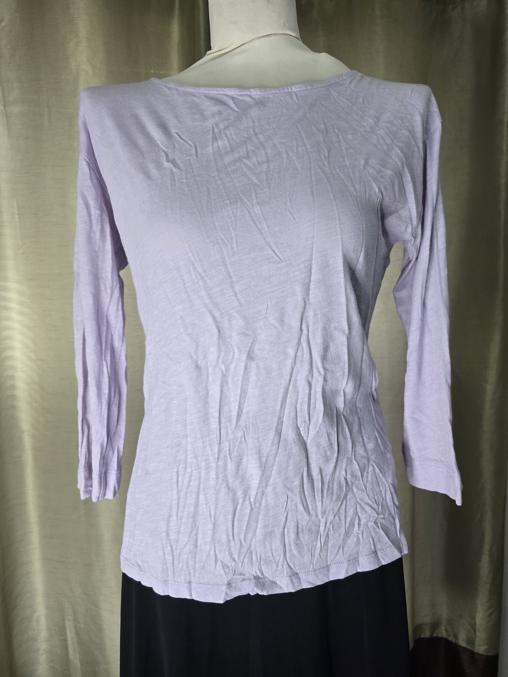 J. Crew Soft Lavender Long Sleeve Tee